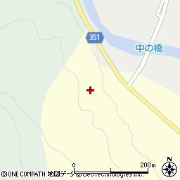 福島県只見町（南会津郡）二軒在家（沢口）周辺の地図