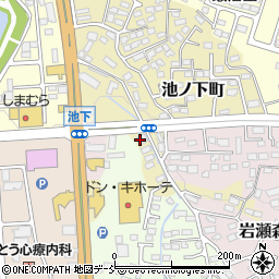 有限会社須賀川中央ミート周辺の地図