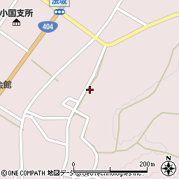 新潟県長岡市小国町法坂1046周辺の地図