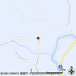 石川県輪島市三井町新保ハ周辺の地図