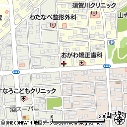 福島県須賀川市北山寺町247周辺の地図