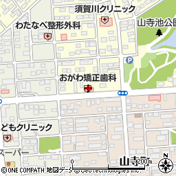 福島県須賀川市北山寺町243周辺の地図