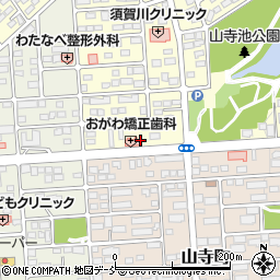 福島県須賀川市北山寺町242周辺の地図
