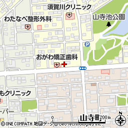 福島県須賀川市北山寺町241周辺の地図