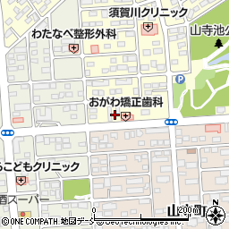 福島県須賀川市北山寺町244周辺の地図