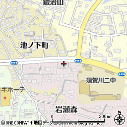 須賀川そろばん教室周辺の地図