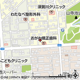 株式会社クラシマ　セルフ須賀川西川店周辺の地図