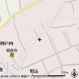 福島県須賀川市堤仲谷地周辺の地図