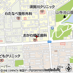 福島県須賀川市北山寺町253周辺の地図
