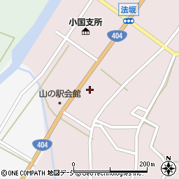 新潟県長岡市小国町法坂713周辺の地図