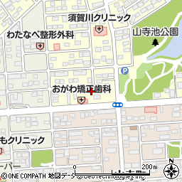 福島県須賀川市北山寺町254周辺の地図