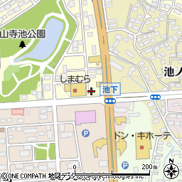 福島県須賀川市北山寺町275周辺の地図
