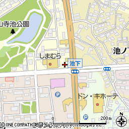 福島県須賀川市北山寺町266周辺の地図