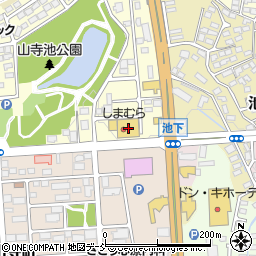 ファッションセンターしまむら須賀川店周辺の地図
