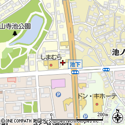 福島県須賀川市北山寺町278周辺の地図
