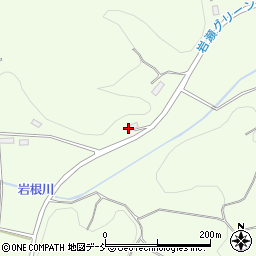 福島県須賀川市深渡戸竹之内山周辺の地図