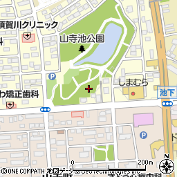 福島県須賀川市北山寺町262周辺の地図