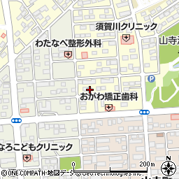 福島県須賀川市北山寺町224周辺の地図