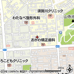 福島県須賀川市北山寺町223周辺の地図