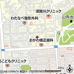 福島県須賀川市北山寺町222周辺の地図