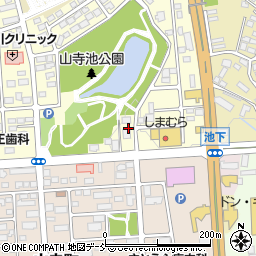 福島県須賀川市北山寺町263周辺の地図