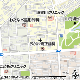 福島県須賀川市北山寺町221周辺の地図