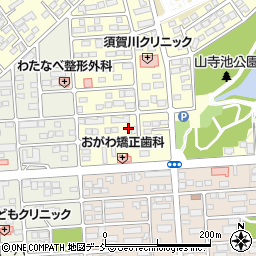 福島県須賀川市北山寺町219周辺の地図