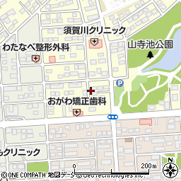 福島県須賀川市北山寺町256周辺の地図