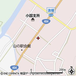 新潟県長岡市小国町法坂709周辺の地図