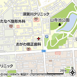 福島県須賀川市北山寺町237周辺の地図