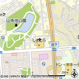 福島県須賀川市北山寺町302周辺の地図