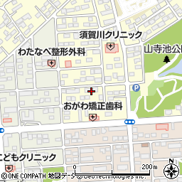 福島県須賀川市北山寺町233周辺の地図