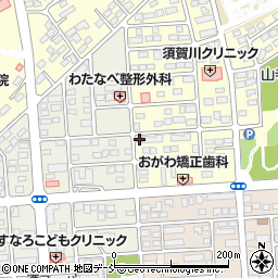 福島県須賀川市北山寺町227周辺の地図