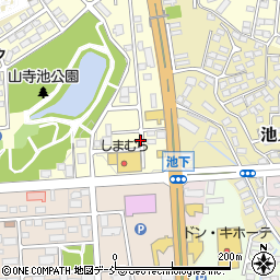 福島県須賀川市北山寺町299周辺の地図