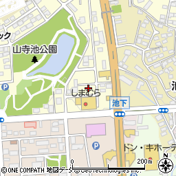 福島県須賀川市北山寺町296周辺の地図