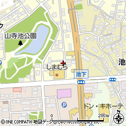 福島県須賀川市北山寺町298周辺の地図