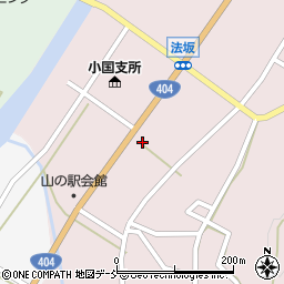 新潟県長岡市小国町法坂708周辺の地図