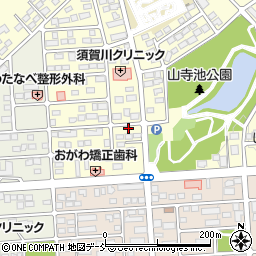 福島県須賀川市北山寺町258周辺の地図