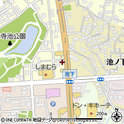 福島県須賀川市北山寺町264周辺の地図