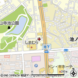 福島県須賀川市北山寺町282周辺の地図