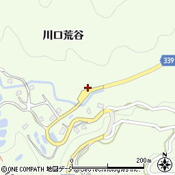 新潟県長岡市川口荒谷353周辺の地図