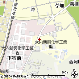 福島県須賀川市境免周辺の地図