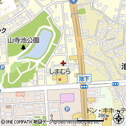 福島県須賀川市北山寺町289周辺の地図