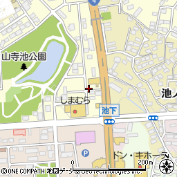 福島県須賀川市北山寺町320周辺の地図