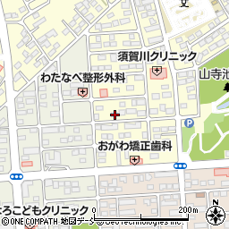 福島県須賀川市北山寺町206周辺の地図