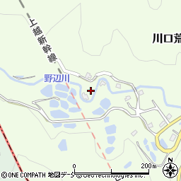 新潟県長岡市川口荒谷121周辺の地図