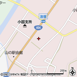 新潟県長岡市小国町法坂706-1周辺の地図