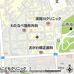 福島県須賀川市北山寺町205周辺の地図