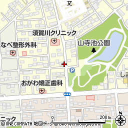 福島県須賀川市北山寺町119周辺の地図