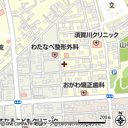 福島県須賀川市北山寺町211周辺の地図